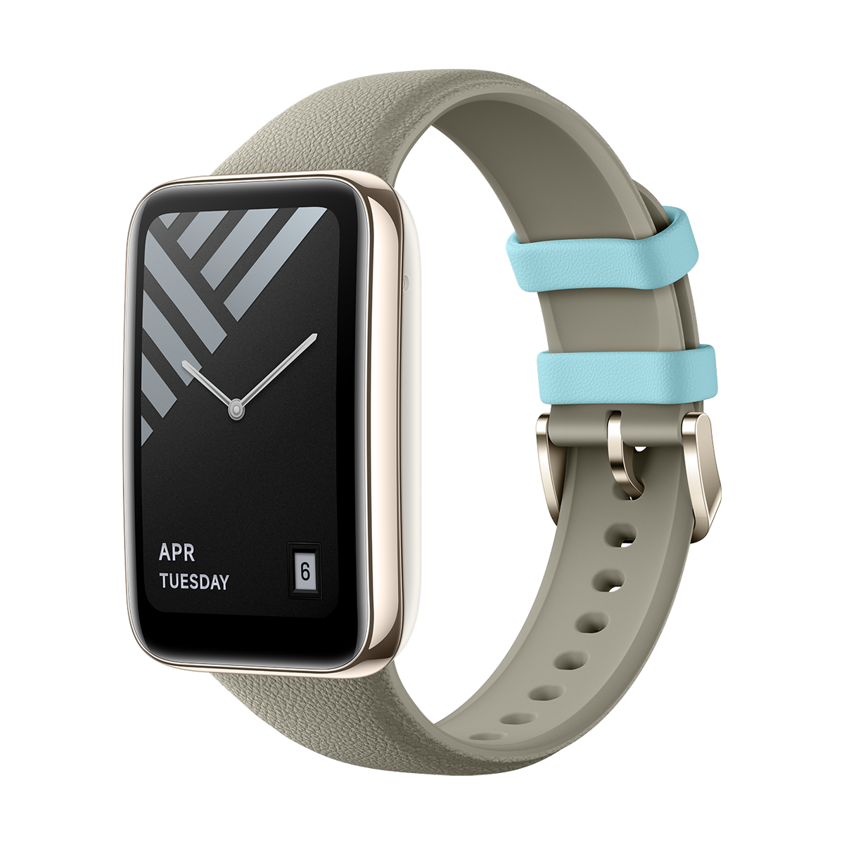 Xiaomi Smart Band 7 Pro Leather-textured Silicone Strap