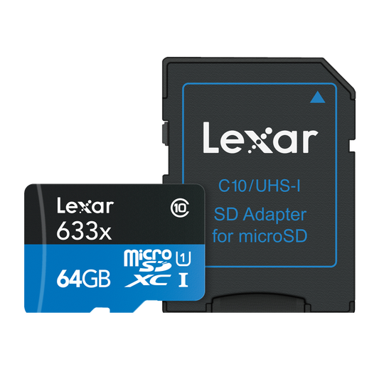 Lexar microSDXC UHS-I Card + Adapter