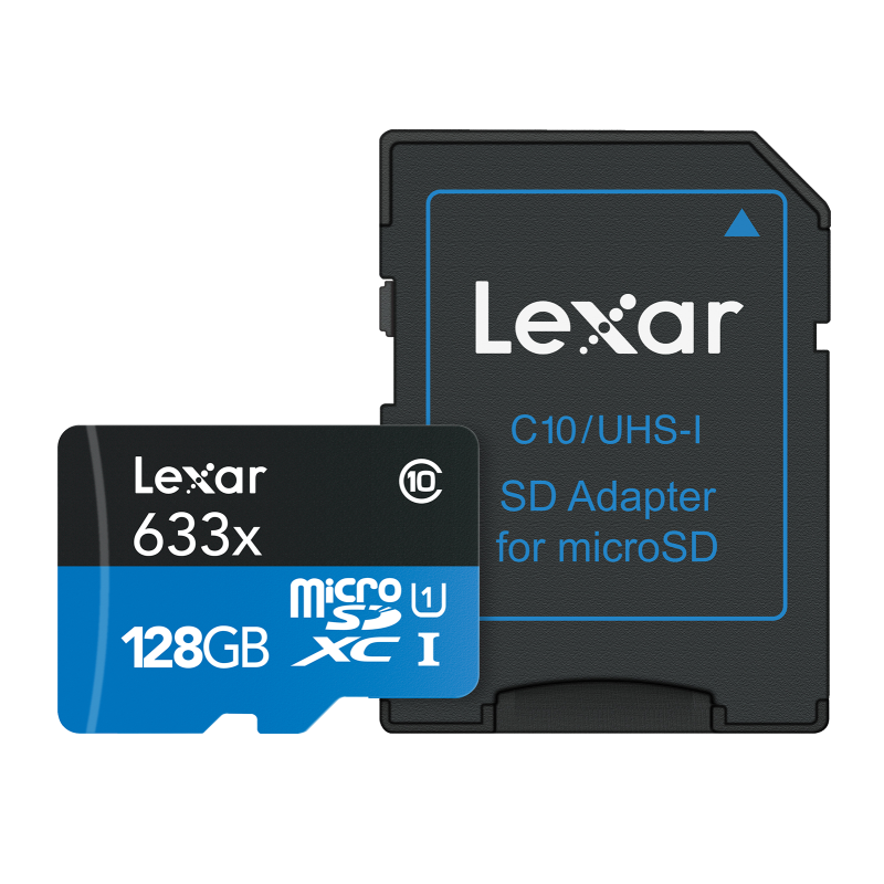 Lexar microSDXC UHS-I Card + Adapter