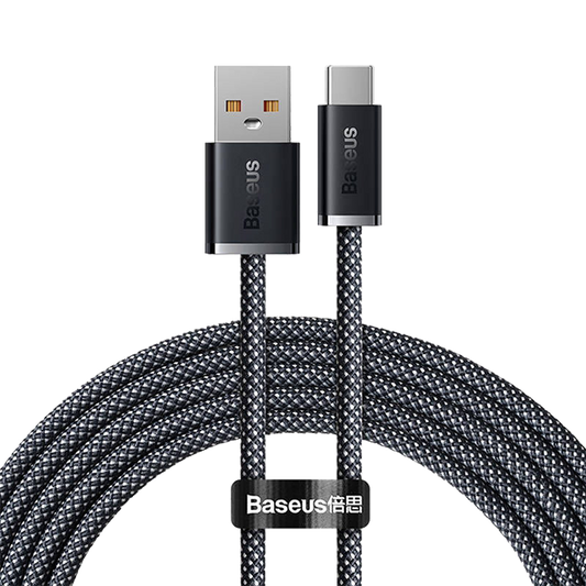 Kabel USB-A - USB-C Baseus Dynamic Series 100W 2m Szary