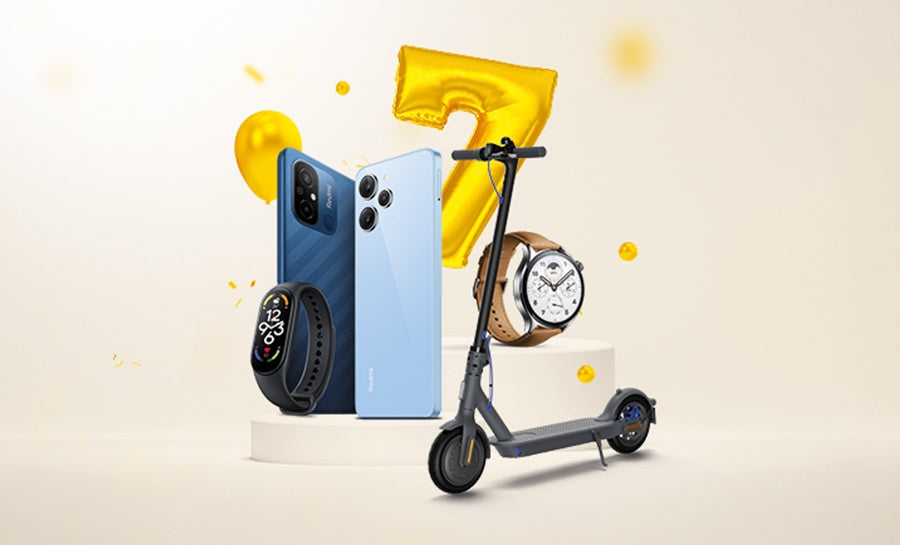 Super promocja na Xiaomi z okazji 7 urodzin Xiaomi w Polsce!
