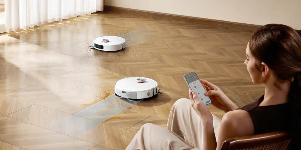 Sterowanie robotem odkurzającym Xiaomi z telefonu.