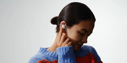 Słuchanie muzycy ze słuchawkami Xiaomi ANC