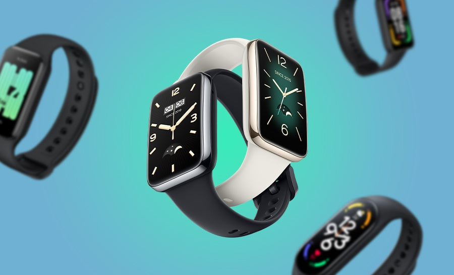 Letnia forma z inteligentnymi opaskami Xiaomi