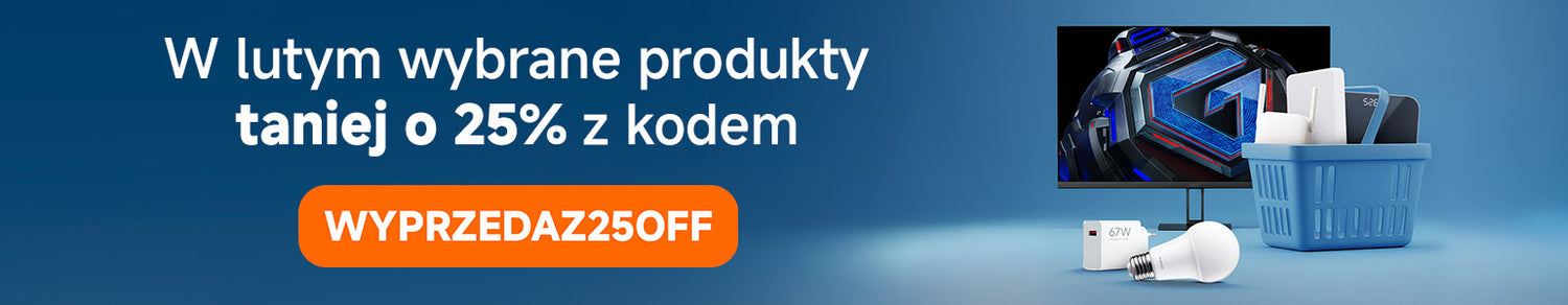 Wyprzedaż w lutym produktów Xiaomi. Taniej z kodem