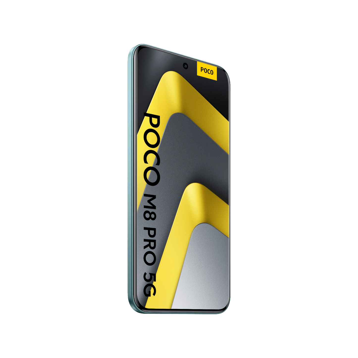 POCO M8 Pro 5G zielony przód bok