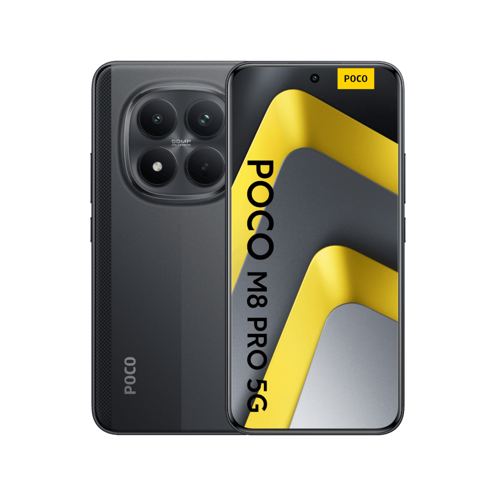 POCO M8 Pro 5G czarny przód tył