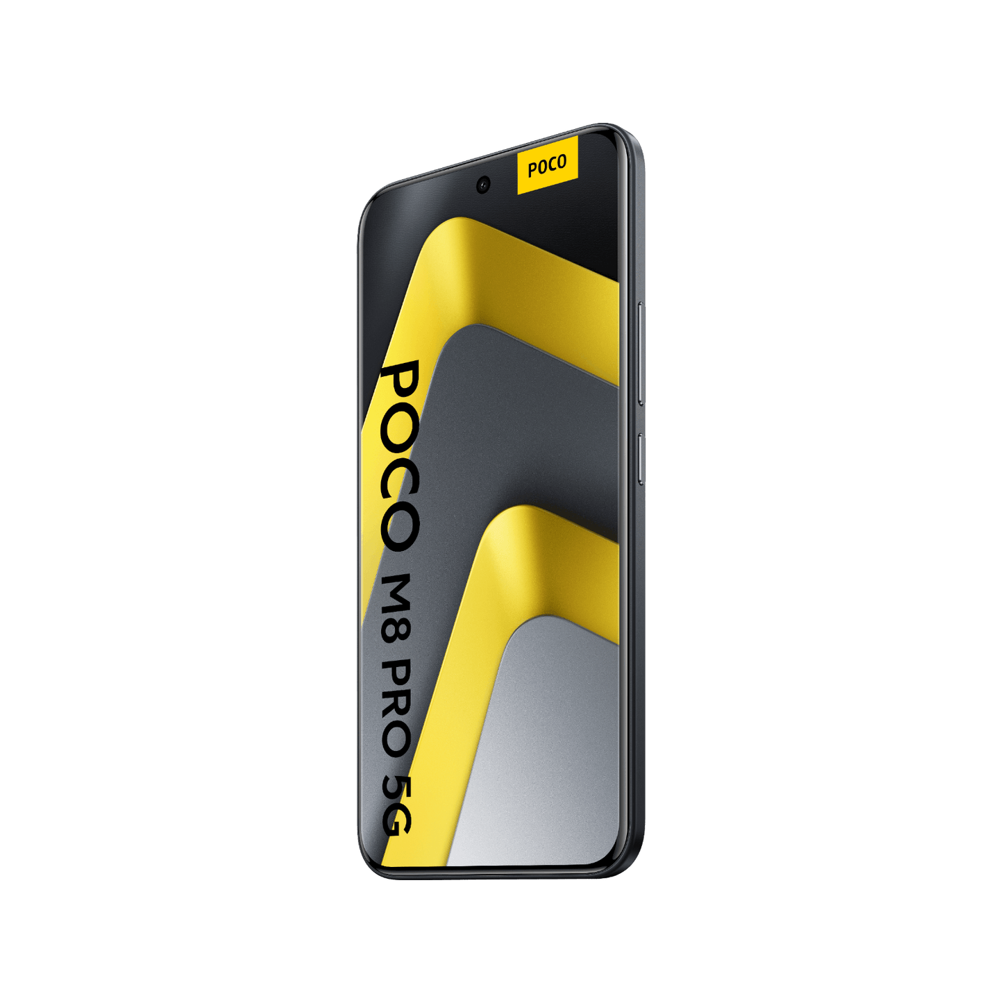 POCO M8 Pro 5G czarny  przód bok