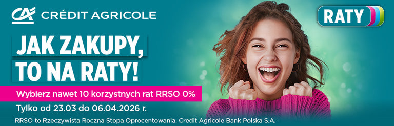 Raty 0% od Credit Agricole