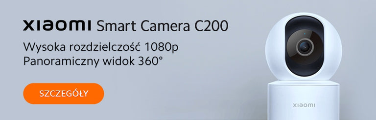Kamera Xiaomi Smart Camera C200 z wysoką rozdzielczością i panoramicznym widokiem