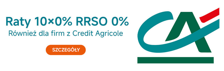 Raty 10x0% z Credit Agricole dla firm