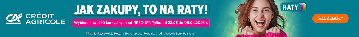 Raty 0% od Credit Agricole