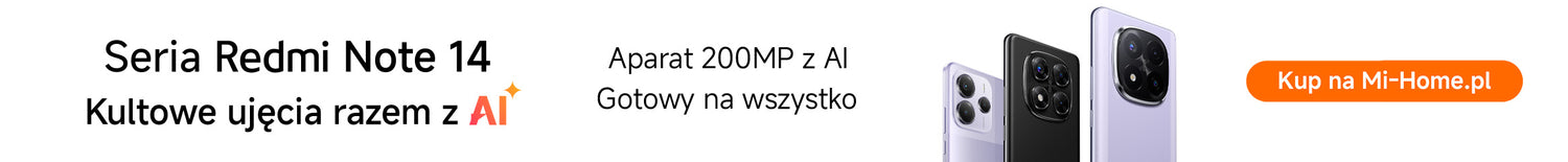 Seria Redmi Note 14 dostępna na Mi-Home.pl