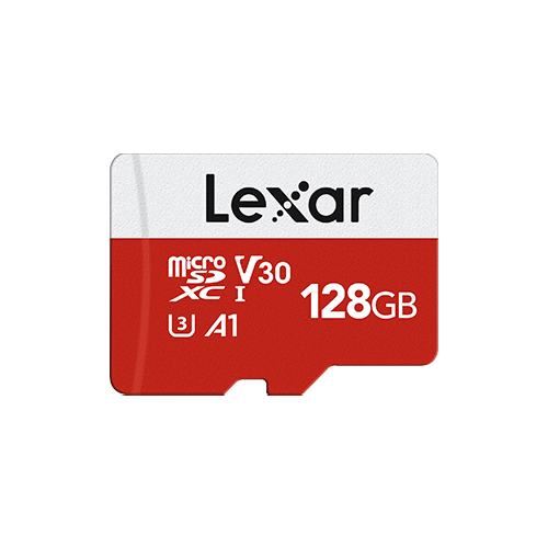 Lexar microSDXC Card C10 UHS-I A1 V30 U3 128GB