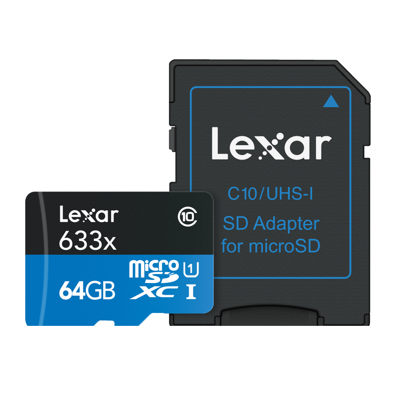 Lexar microSDXC UHS-I Card + Adapter