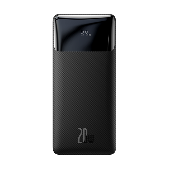 Baseus 20W Bipow Digital Display Power Bank 20000mAh Czarny