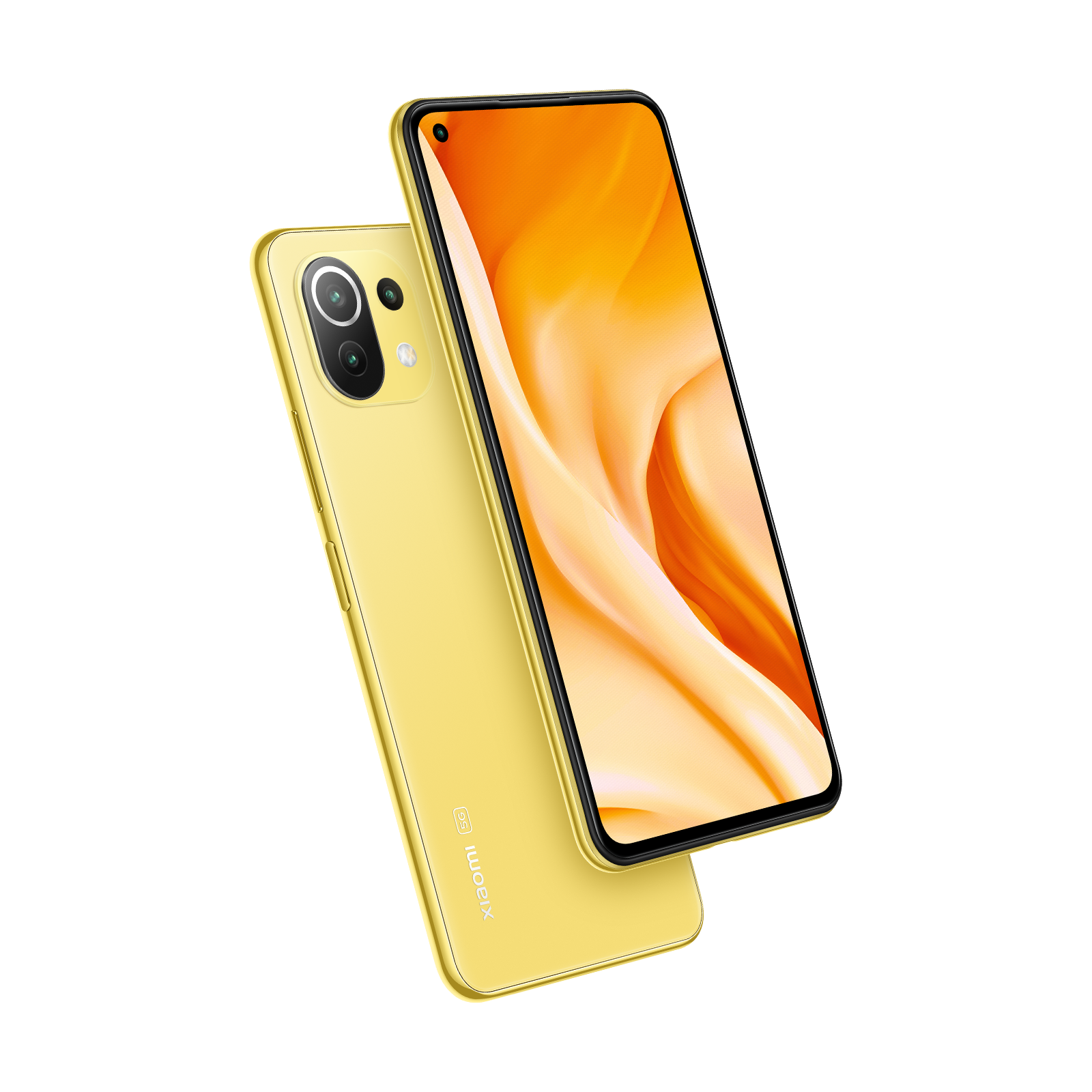 Xiaomi Mi 11 Lite 5G + 4G LTE Volte Global Unlocked GSM 128GB + 6GB 64MP  Triple Camera Worldwide GSM (Citrus Yellow)